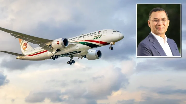 যান্ত্রিক ত্রুটি কাটিয়ে প্রধানমন্ত্রীকে নিয়ে ঢাকার পথে বিমান